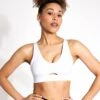 Nike Indy Plunge Cutout Sports Bra - White/Photon Dust 2 Nike Indy Plunge Cutout Sports Bra - White/Photon Dust -The Sports Edit Nike indy plunge cutout sports bra white photon dv9837 100 DV9837 100 S 0006