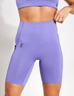 On Running Movement Tights Short - Blueberry