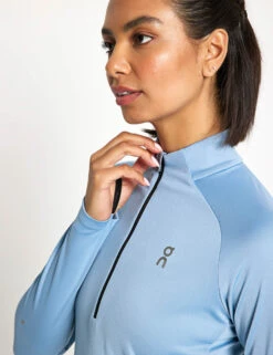 On Running Climate Shirt - Chambray -The Sports Edit ON Running Climate Shirt 1WE10780732S Chambray 0018