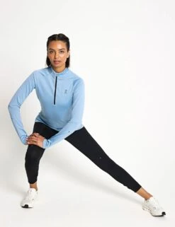 On Running Climate Shirt - Chambray -The Sports Edit ON Running Climate Shirt 1WE10780732S Chambray 0028