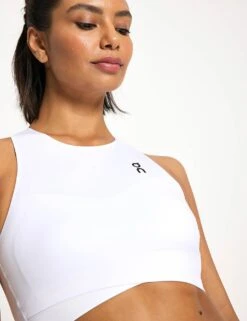On Running Court Crop Top - White -The Sports Edit ON Running Court Crop Top 1WF11270069S White 0005