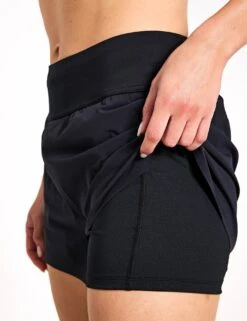 On Running Running Shorts - Black -The Sports Edit ON Running Shorts Black 1WE11950553BLS 0004