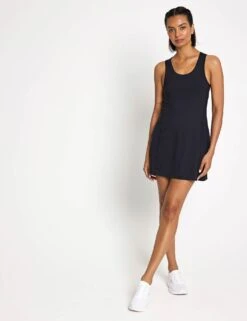On Running Studio Dress - Black -The Sports Edit ON Running Studio Dress 1WF30350553 Black 0010