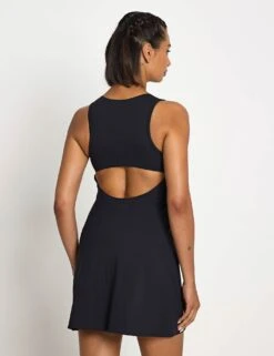 On Running Studio Dress - Black -The Sports Edit ON Running Studio Dress 1WF30350553 Black 0023