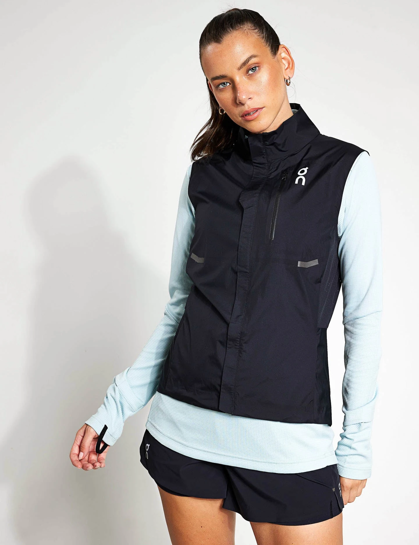 On Running Weather Vest - Black 3 On Running Weather Vest - Black