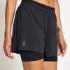 On Running 3" Performance 2-in-1 Shorts - Black -The Sports Edit On Running 3 Performance 2 in 1 Shorts 1WF10120553S Black 0007