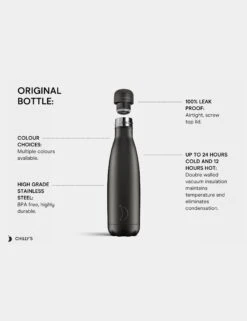Original Water Bottle 500ml - Sky 9 Original Water Bottle 500ml - Sky -The Sports Edit Original Bottle USP 4602ca07 9038 45e6 8c4b 57aaf0575892