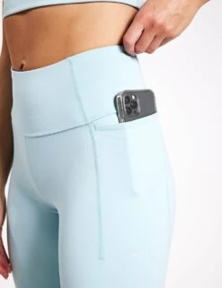 Puma Fit High Waisted Tights - Turquoise Surf -The Sports Edit PUMA PUMA FIT HW FL MATTE FINISH TIGHT 52480222 Turquoise Surf 0009