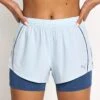 Puma Velocity 2in1 3" Running Shorts - Sea Glass 1 Puma Velocity 2in1 3" Running Shorts - Sea Glass -The Sports Edit PUMA W RUN VELOCITY 2IN1 3 SHORT 526588 47 Sea Glass 0008