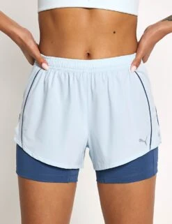 Puma Velocity 2in1 3" Running Shorts - Sea Glass