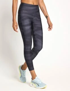 Puma Run Velocity Print Tights - Black 8 Puma Run Velocity Print Tights - Black -The Sports Edit PUMA W RUN VELOCITY AOP TIGHT 527602 01 PUMA Black 0001