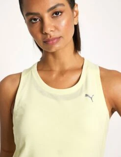 Puma Run Velocity Tank - Gold Moon 8 Puma Run Velocity Tank - Gold Moon -The Sports Edit PUMA W RUN VELOCITY TANK TRIBLEND 526843 35 Gold Moon 0021