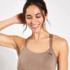 Puma 4Keeps Studio Ultrabare Strappy Training Bra - Totally Taupe -The Sports Edit Puma 4KEEPS ULTRABARE STRAPPY BRA TOTALLY TAUPE 52486696 TOTALLY TAUPE TOTALLY TAUPE 0005