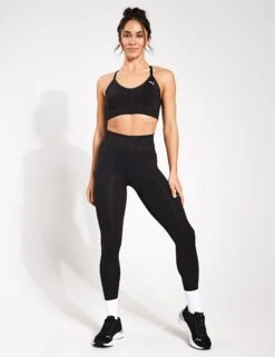 Puma SHAPELUXE Seamless Tights - Black -The Sports Edit Puma SHAPELUXE SEAMLESS HW FL TIGHTS 52436001PBL Puma Black 0002