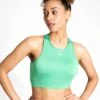 Reebok ID Train Vector Bralette - Sport Green -The Sports Edit REEBOK id train vector bralette sport green 100076219 0035