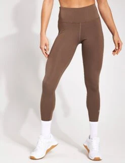 Reebok Active Collective Dreamblend 7/8 Leggings - Utility Brown -The Sports Edit Reebok Active Collective Dreamblend 7 8 Leggings 100076328UTIBRO Utility Brown 0002