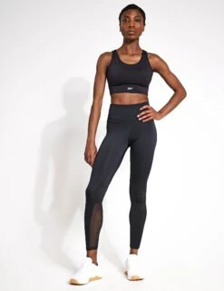 Reebok Basic Mesh Leggings - Night Black 9 Reebok Basic Mesh Leggings - Night Black -The Sports Edit Reebok Basic Mesh Leggings Night Black 100075431 NGHBLK Night Black 0018