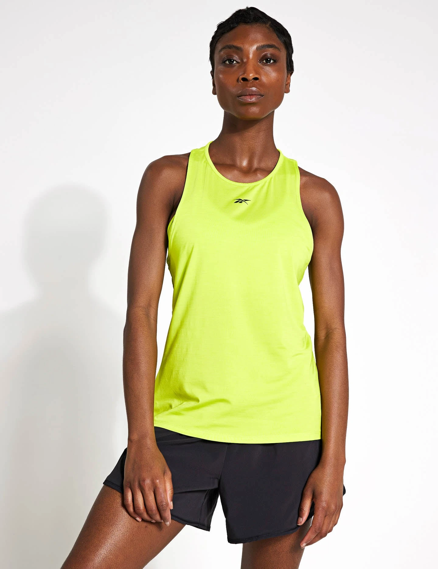 Reebok Chill Athletic Tank Top - Acid Yellow 3 Reebok Chill Athletic Tank Top - Acid Yellow