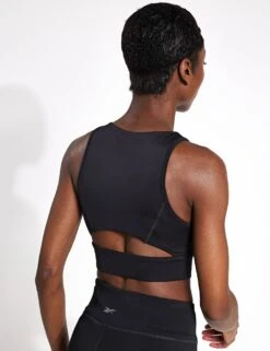 Reebok ID Train High-Support Bra - Night Black -The Sports Edit Reebok ID Train High Support Bra Night Black 100075420NGHBLK BLACK 0041