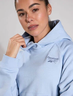 Reebok Icon Elements Hoodie - Y2K Blue -The Sports Edit Reebok Icon Elements Hoodie Y2K Blue Y2K Blue 100221443 S0023