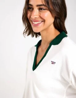 Reebok Classics Retro Court Coverup - Chalk -The Sports Edit Reebok Layer Classics Retro Court Coverup Chalk 0025