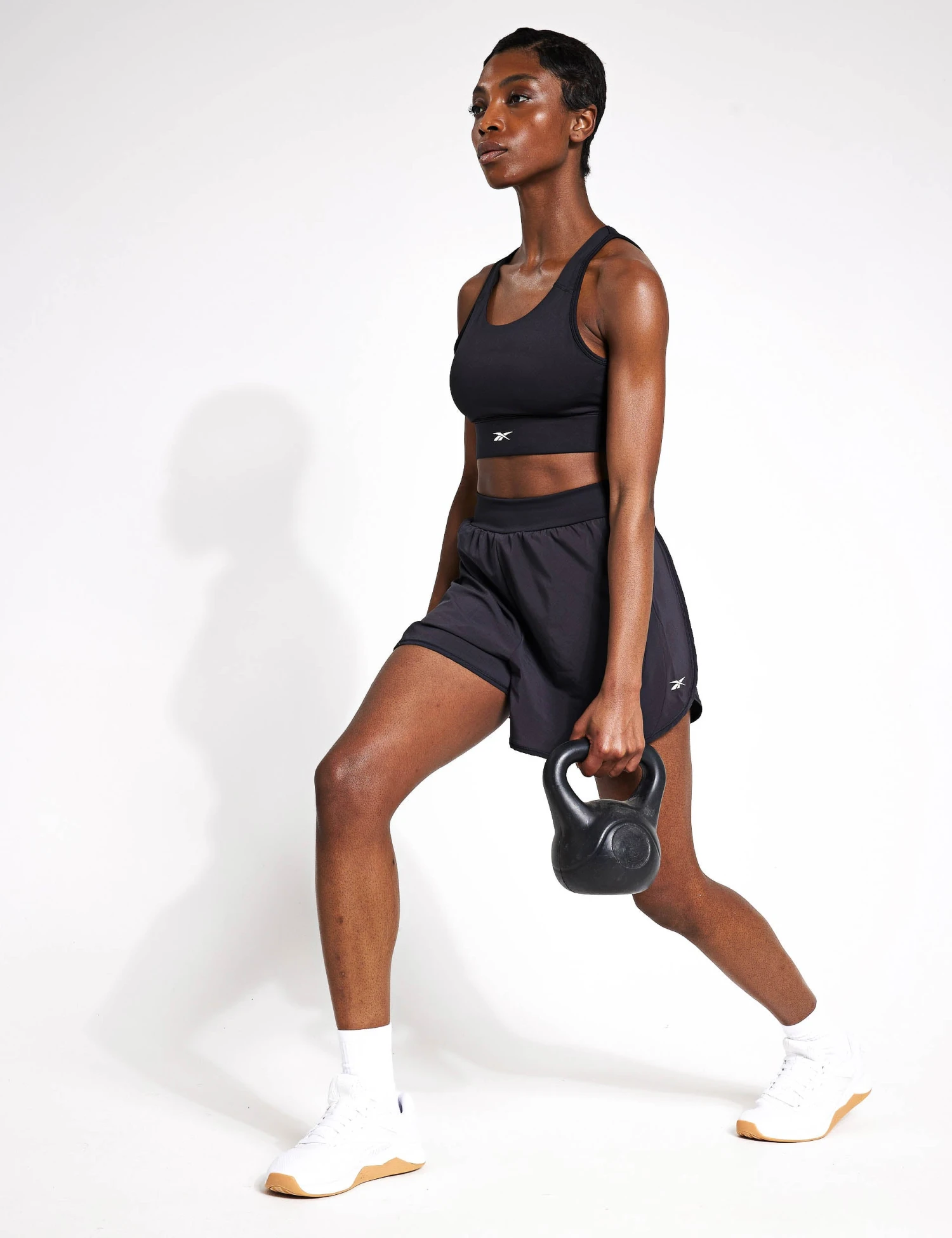 Reebok Lux Woven Short - Black 6 Reebok Lux Woven Short - Black - Image 4