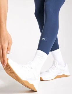 Reebok Active Collective Dreamblend 7/8 Leggings - East Coast Blue -The Sports Edit Reebok Running Speedwick Tank Top 100076064EACOBL East Coast Blue 0005