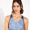 Reebok Running Sports Bra - East Coast Blue -The Sports Edit Reebok Running Sports Bra East Coast Blue 100076052VECNAVS Blue 0010