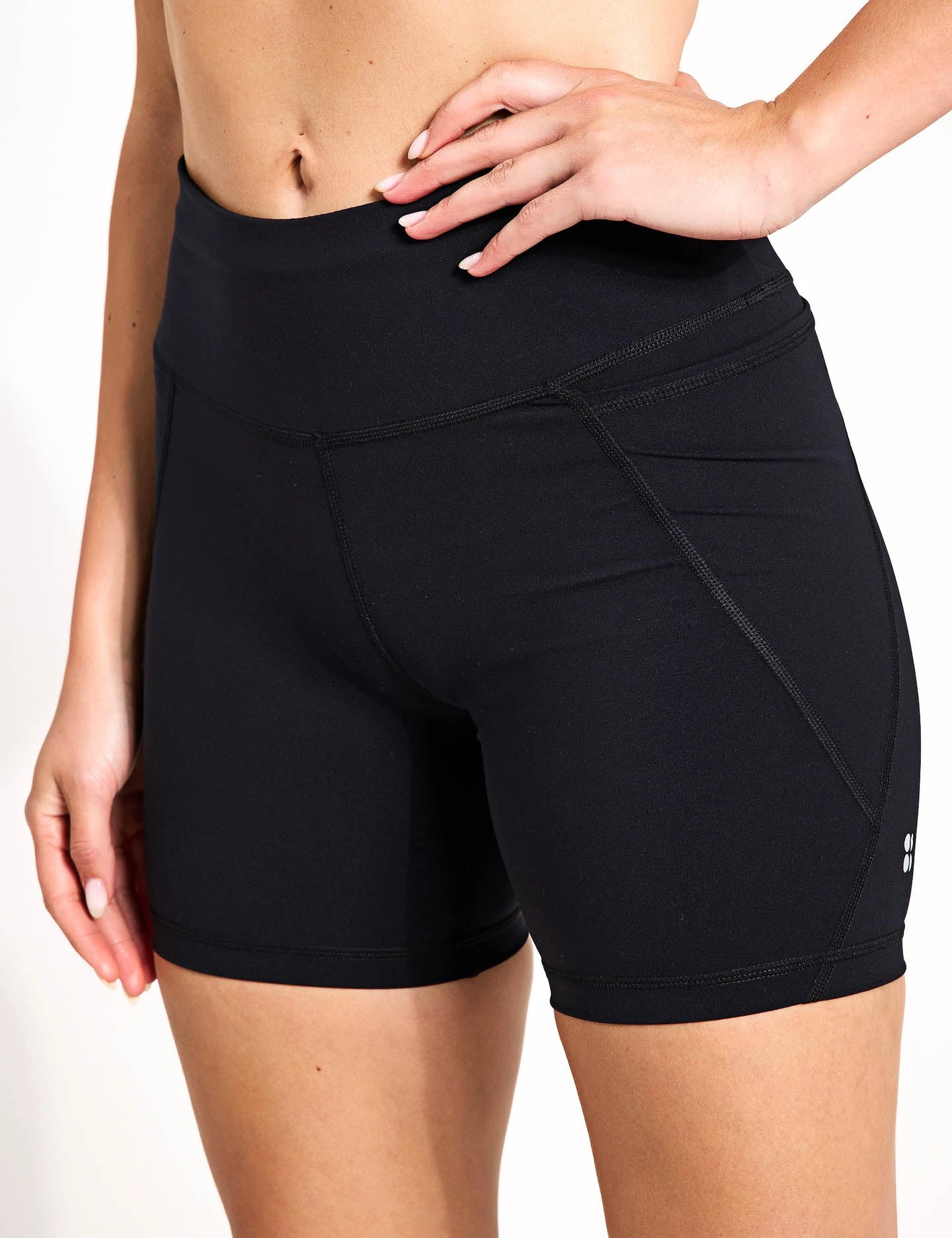 Sweaty Betty Power 6" Cycling Shorts - Black 3 Sweaty Betty Power 6" Cycling Shorts - Black