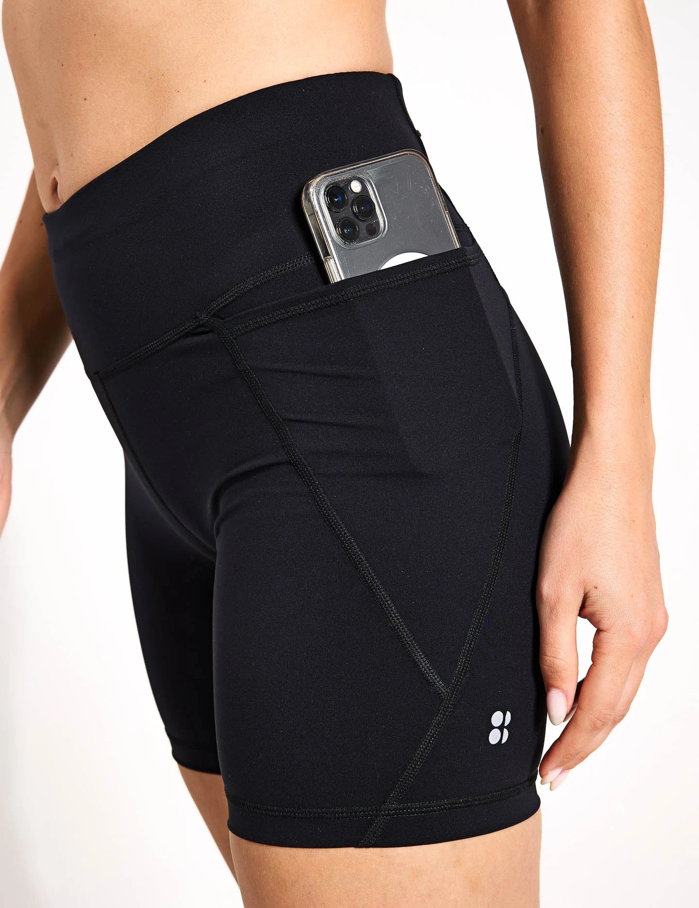 Sweaty Betty Power 6" Cycling Shorts - Black 5 Sweaty Betty Power 6" Cycling Shorts - Black - Image 3