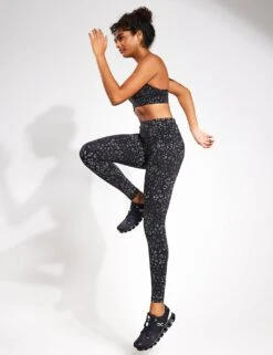 Sweaty Betty Power Gym Leggings - Black Reflective Leopard Print -The Sports Edit Sweaty Betty Power Gym Leggings SB5400RS Reflective Leopard 0017