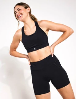 Sweaty Betty Power Medium Support Sports Bra - Black 10 Sweaty Betty Power Medium Support Sports Bra - Black -The Sports Edit Sweaty Betty Power Medium Support Sports Bra Black SB8993 BLA S 0060