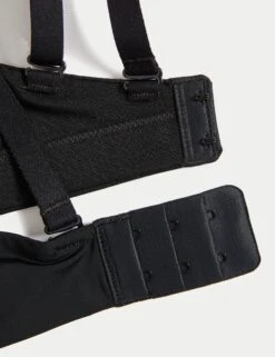 Flexifit Medium Support Sports Bra - Black -The Sports Edit T33 6505BlackGoodmove 8