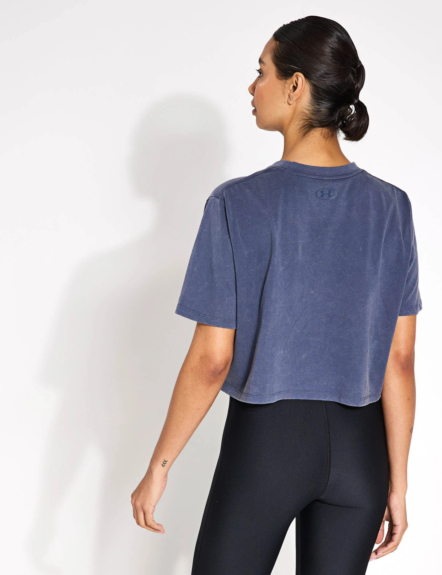 Under Armour Rival Wash Short Sleeve - Downpour Grey/Black 4 Under Armour Rival Wash Short Sleeve - Downpour Grey/Black - Image 2