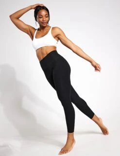 Vuori Clean Elevation Legging - Black Heather 9 Vuori Clean Elevation Legging - Black Heather -The Sports Edit VUORI CLEAN ELEVATION 7 8 LEGGING VW444 HBK BLACK HEATHER 0002