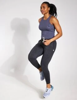 Vuori Mudra Plyo Tank - Azure Heather 9 Vuori Mudra Plyo Tank - Azure Heather -The Sports Edit VUORI MUDRA PLYO TANK VW1009 HAZ AZURE HEATHER 0017