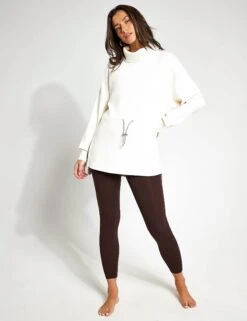 Varley Freya Sweat - Egret -The Sports Edit Varley FREYA SWEAT VAR01168 egret 0017