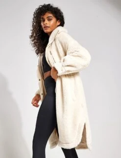 Varley Jones Coat - Sandshell -The Sports Edit Varley Jones Coat VAR01095 Sandshell 0020