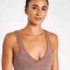 Varley Let's Move Kellam Bra - Deep Taupe -The Sports Edit Varley Let s Move Kellam Bra VAR00822 Deep Taupe 0009