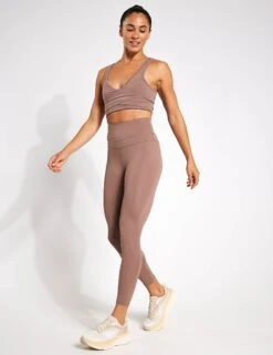 Varley Let's Move Super High Waisted Legging 25" - Deep Taupe -The Sports Edit Varley Let s Move Super High Legging 25 VAR00828 Deep Taupe 0002