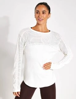 Varley Merrick Seamless Tee - White