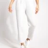 Varley The Rolled Cuff Pant 25" - Ivory Marl -The Sports Edit Varley The Rolled Cuff Pant 25 VAR01922 IVO 0010