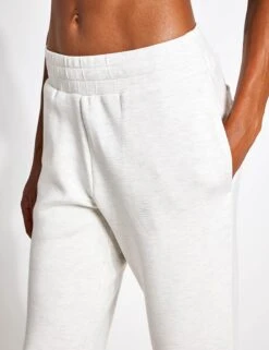 Varley The Slim Cuff Pant 25 Ivory Marl -The Sports Edit Varley The Slim Cuff Pant 25 VAR01713 IVORY MARL 0019