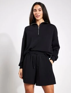 Varley Alder High Waisted Short 5" - Black -The Sports Edit Varley alder short VAR00980 BLA 0003