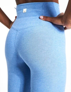 Vuori Clean Elevation Legging - Isle Blue Heather -The Sports Edit Vuori Clean Elevation Legging VW444 HIB Isle Blue Heather 0030
