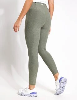 Vuori Clean Elevation Legging - Pistachio Heather -The Sports Edit Vuori Clean Elevation Legging VW444 HPO Pistachio Heather 0016