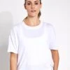 Vuori Energy Tee - White -The Sports Edit Vuori Energy Tee VW1011 WHT White 0005