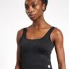 Vuori Halo Essential Tank - Black Heather 2 Vuori Halo Essential Tank - Black Heather -The Sports Edit Vuori Halo Essential Tank VW1089 HBK Black Heather 0001
