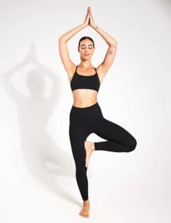 Vuori AllTheFeels Bra - Black -The Sports Edit Vuori Vuori all the feels bra VW1099 BLK BLACK 0022