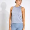 Vuori Energy Top - Flint Heather -The Sports Edit Vuori energy top flint heather 0001